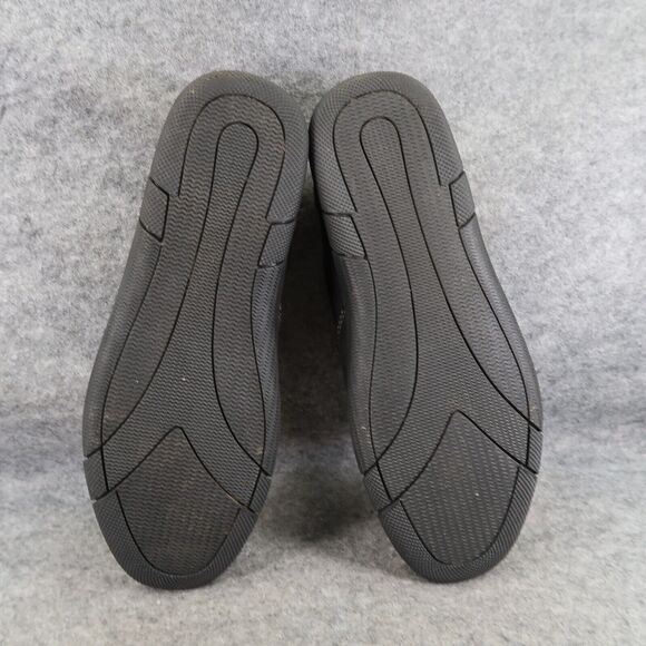 Robert Wayne Shoes Mens 9.5 Loafer Slip On Moc Comfort Casual Walking Work Black main image 14